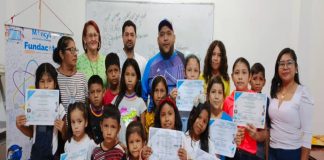 Niños y niñas de Amazonas