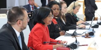 Delcy Rodríguez: Sanciones y guerra son el eje de la política de EE.UU. Delcy Rodríguez: Sanciones y guerra son el eje de la política de EE.UU.