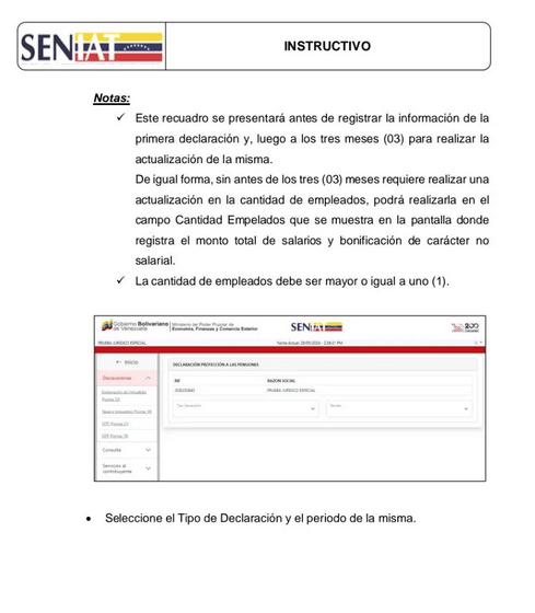 seniat 4