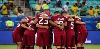 La selección Vinotinto