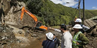 Fuertes lluvias en Ecuador