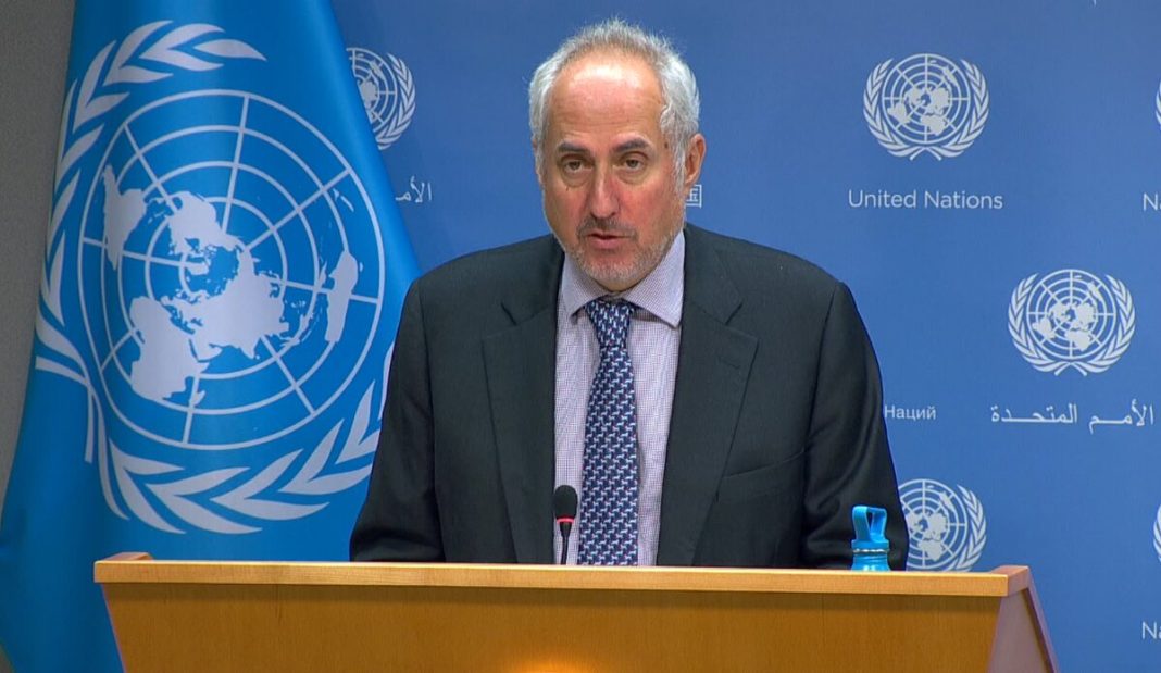 Stéphane Dujarric-portavoz ONU