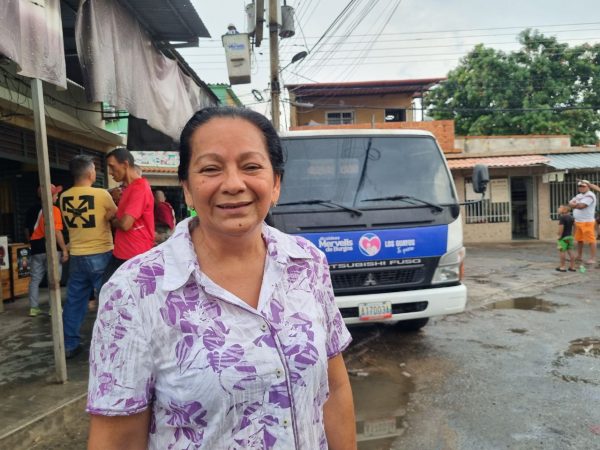 Yajaira Caro, residente del sector 3