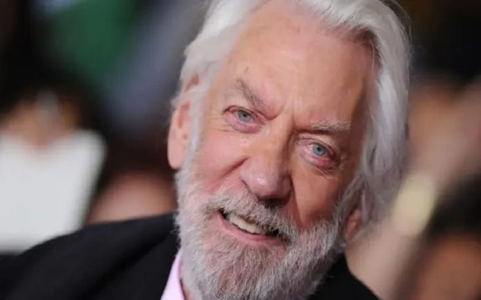 El actor Donald Sutherland