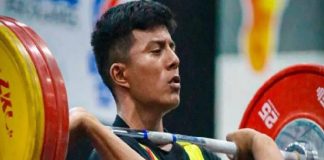 El pesista Ángel Rodríguez