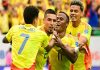 Colombia vence a Paraguay