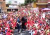 Valencia se moviliza en apoyo al presidente Nicolás Maduro Pueblo de Valencia