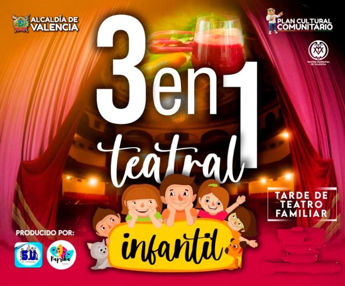 flyer Obras de teatro infantil