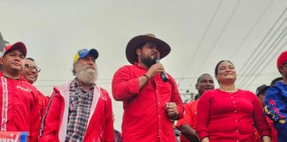 Monaguenses respaldan candidatura de Nicolás Maduro