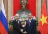 Rusia y Vietnam no aceptarán coaliciones con otras naciones que puedan dañar su relación Rusia y Vietnam