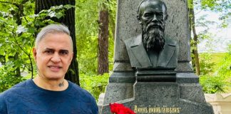 Tarek William Saab presentó su antología poética en San Petersburgo