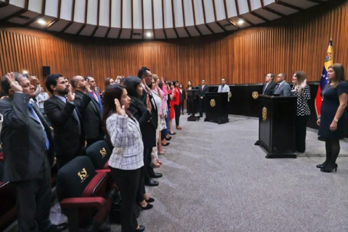 tsj TSJ juramenta a jueces y juezas de circunscripciones judiciales