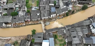 deslizamiento de tierra en Hunan