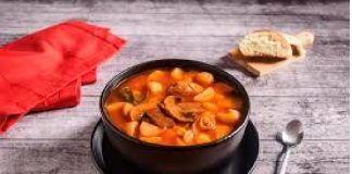Sopa de champiñones