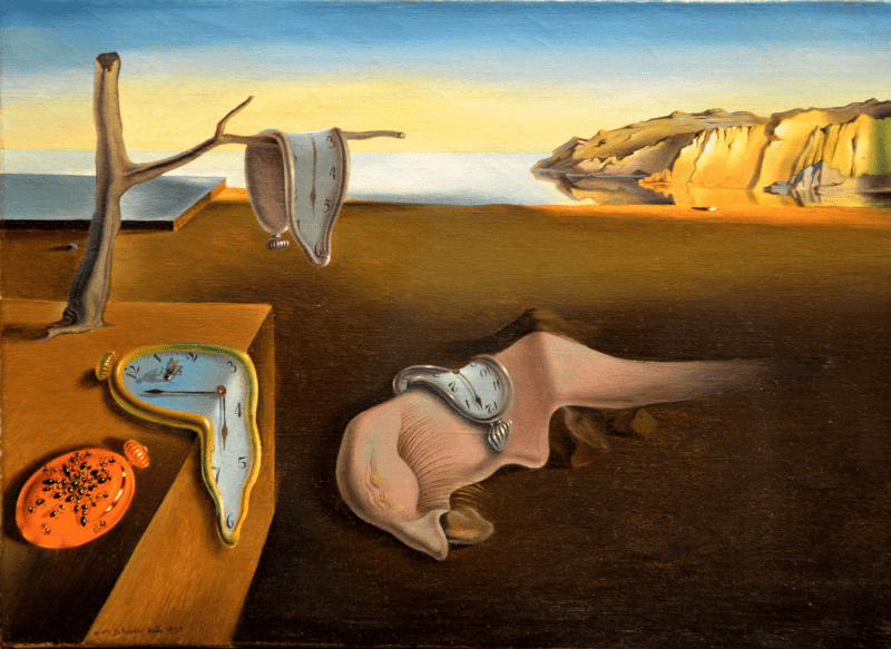 Salvador Dalí-La persistencia de la memoria-surrealismo