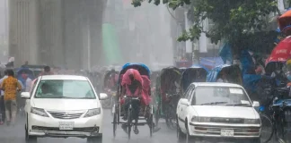 Las intensas lluvias