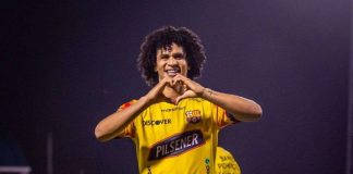 Eduard Bello anota en su debut con el Barcelona de Ecuador