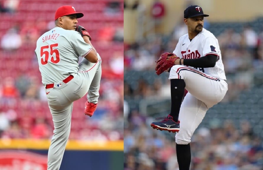 Ranger Suárez y Pablo López MLB Ranger Suárez y Pablo López MLB