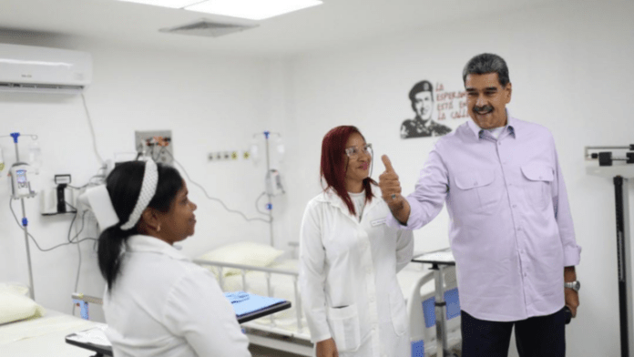 Maduro inaugura sala parto del Hospital Dr. Domingo Luciani de Petare