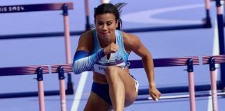 La atleta venezolana Yoveinny Mota