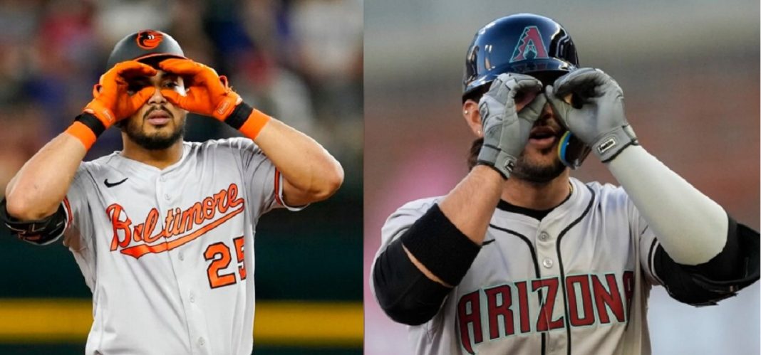 Anthony Santander y Eugenio Suárez MLB