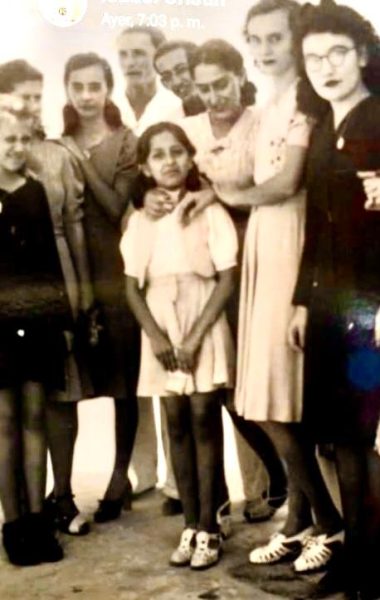 Foto de familia Rivero-Isabel María