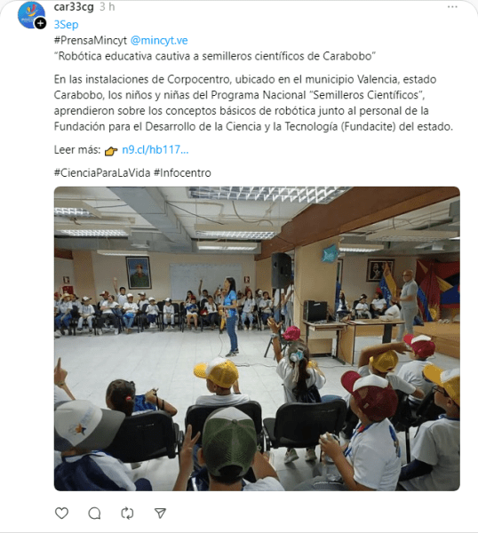 Fundacite Carabobo-Semilleros Científicos