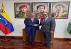 Venezuela recibe al canciller