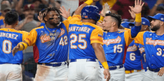 Team Béisbol Venezuela vuelve al top 5 del ranking mundial