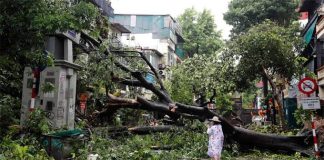 Vietnam - supertifón Yagi