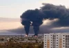 incendio en una terminal petrolera
