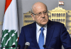 El primer ministro interino del Líbano, Najib Mikati
