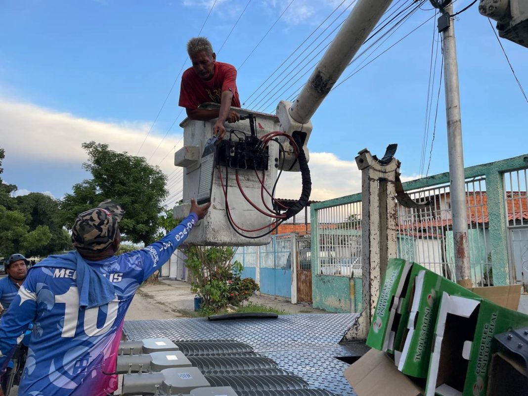 Plan de Alumbrado de la Alcaldía Los Guayos