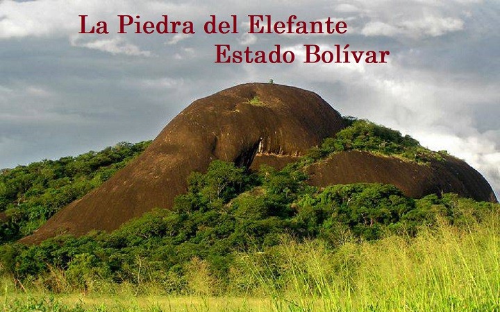 La piedra del elefante. Estado Bolívar