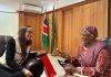 Vicepresidenta de Namibia felicita a Venezuela por victoria del presidente Maduro Vicepresidenta de Namibia felicita a Venezuela por victoria del presidente Maduro