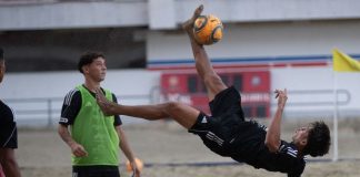 Las selecciones nacionales de fútbol playa
