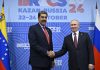 Pdte. Maduro agradece a su homólogo ruso por apoyo a Venezuela