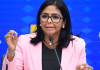 Vicepresidenta Delcy Rodríguez: “Ningún bloqueo criminal puede arrodillar a Venezuela” La vicepresidenta Delcy Rodríguez