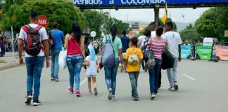 venezolanos - Frontera