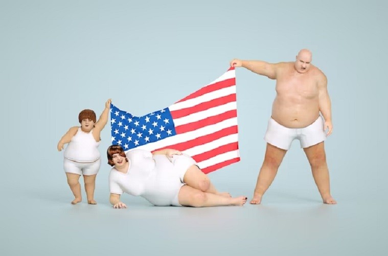 3 de cada 4 adultos en EEUU son obesos 3 de cada 4 adultos en EEUU son obesos