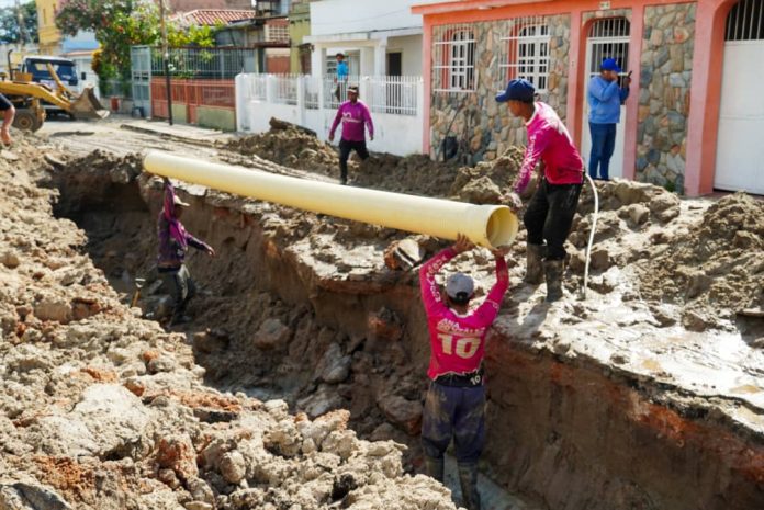 Alcaldía de Naguanagua realizó sustitución de colectores de aguas servidas en La Begoña y Tarapío (5)