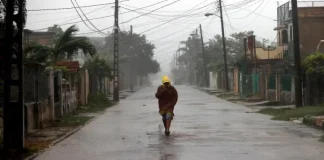 Cuba-lluvias-huracán Rafael