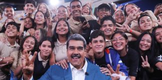 Maduro día del estudiante en Venezuela