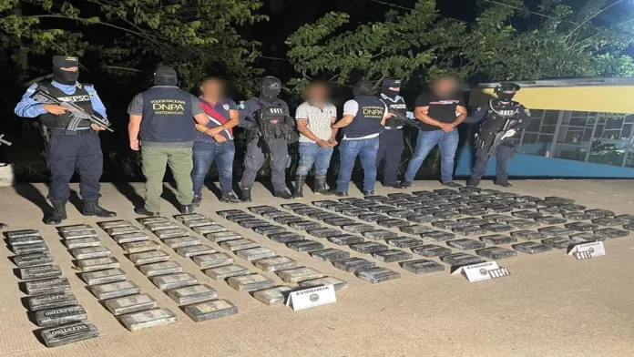 Operativos antinarcóticos en Centroamérica