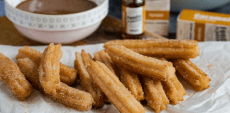 Churros bajos en calorías