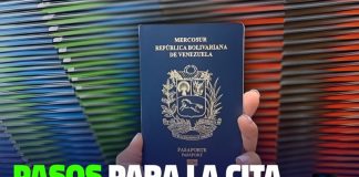 El pasaporte venezolano