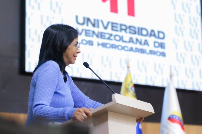 Delcy Rodríguez - Hidrocarburos