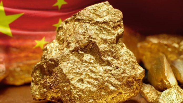 toneladas de oro - China