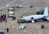 accidente de avión en Kazajistán