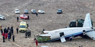 accidente de avión en Kazajistán